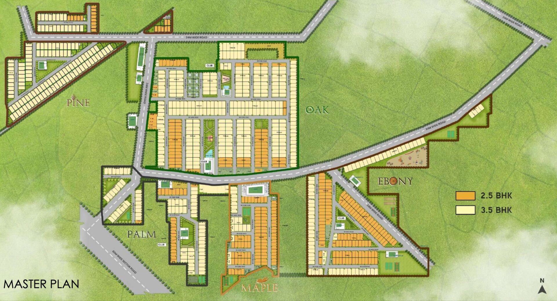 M3M Antalya Hills Master Plan